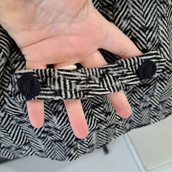 J'Envie Women's Size 6 Wool Blazer Jacket Cropped Lined Career Preppy - Picture 7 of 11